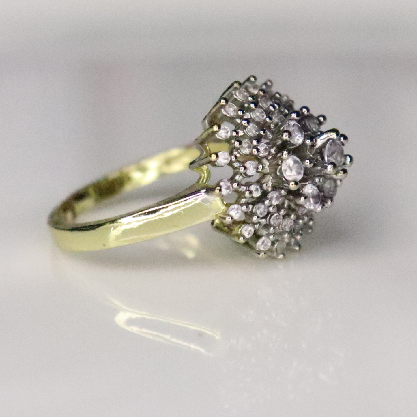 Celestial Spark | Gold and Rhodium Plated